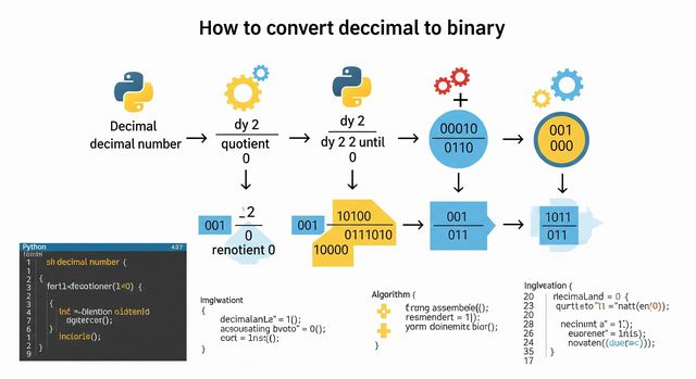 Pythonで10進数を2進数に変換する方法