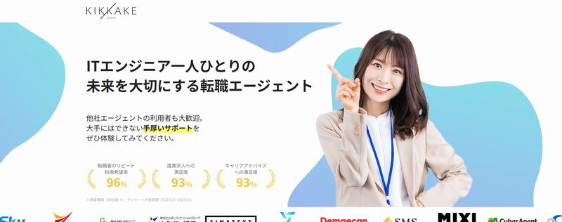 キッカケエージェントの基本情報