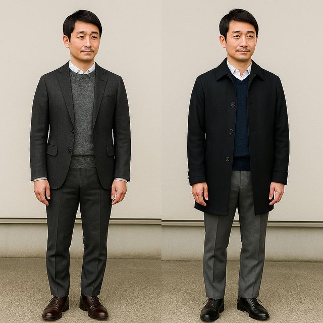 【男性・冬コーデ】