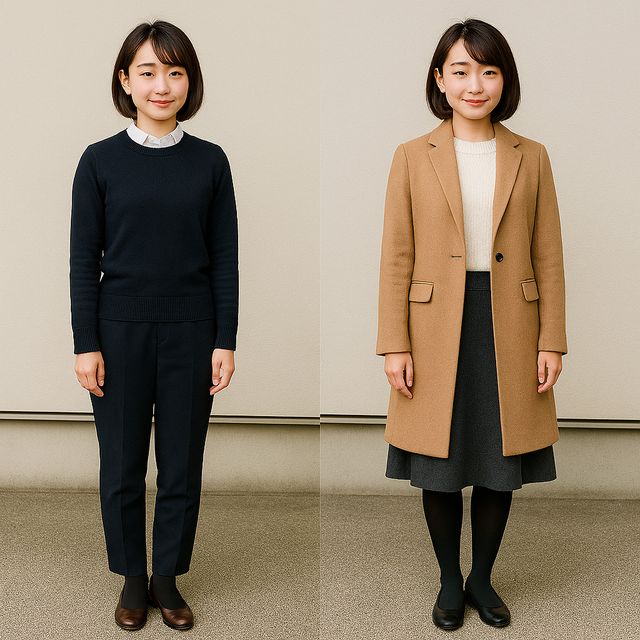 【女性・冬コーデ】