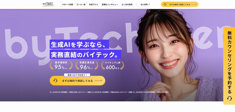 バイテック生成AIの特徴